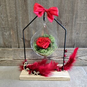 Décoration Rose éternelle Fleuriste Sète Amazonie