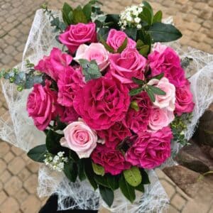 Bouquet Camaïeu de roses
