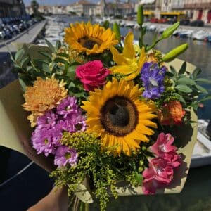 Bouquet Tournesols et compagnie